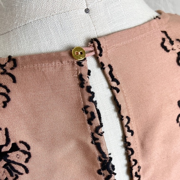 $595 Ulla Johnson Runway Layla Silk Blend Blouse - Picture 8 of 11